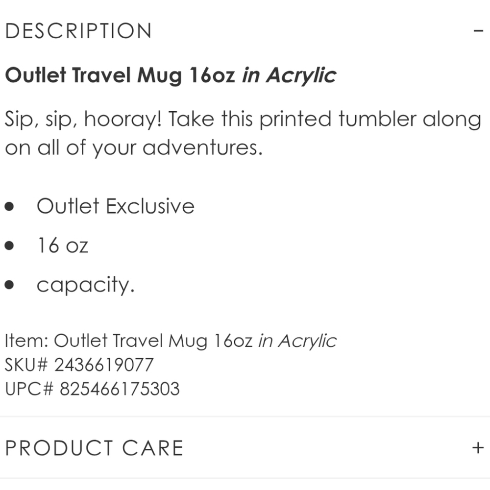 Vera Bradley Factory Style Travel Mug NWT - Picture 8 of 8